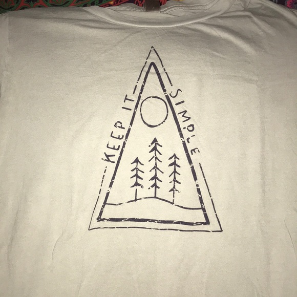 Urban Outfitters Tops - “Keep it Simple” graphic tee